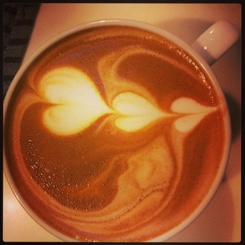 coffee three hearts